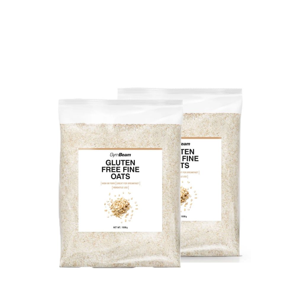 GYMBEAM - GLUTÉNMENTES FINOMSZEMŰ ZABPEHELY - 2 X 1000 G