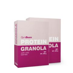 GYMBEAM - FEHÉRJÉS GRANOLA ERDEI GYÜMÖLCCSEL - 2 X 300 G