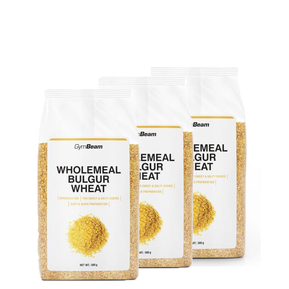 GYMBEAM - TELJES KIŐRLÉSŰ BULGUR - 3 X 500 G