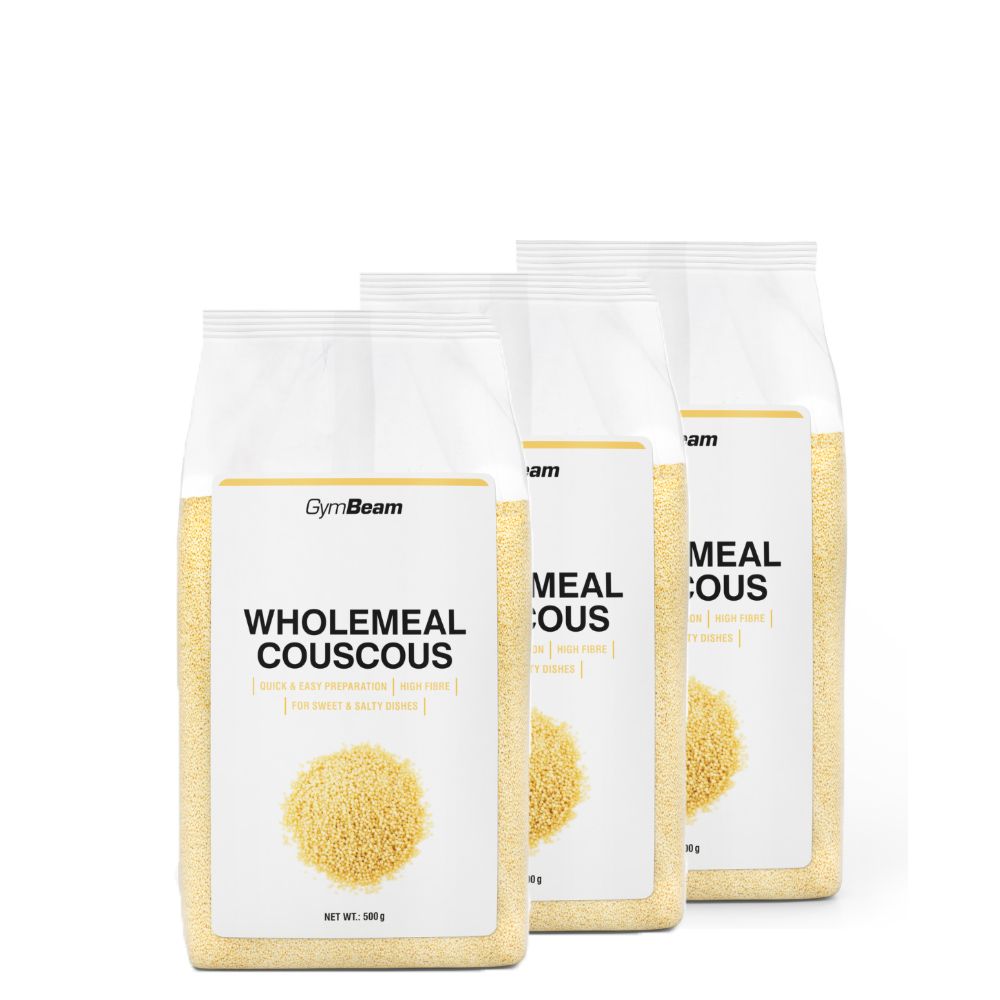 GYMBEAM - TELJES KIŐRLÉSŰ KUSZKUSZ - 3 X 500 G