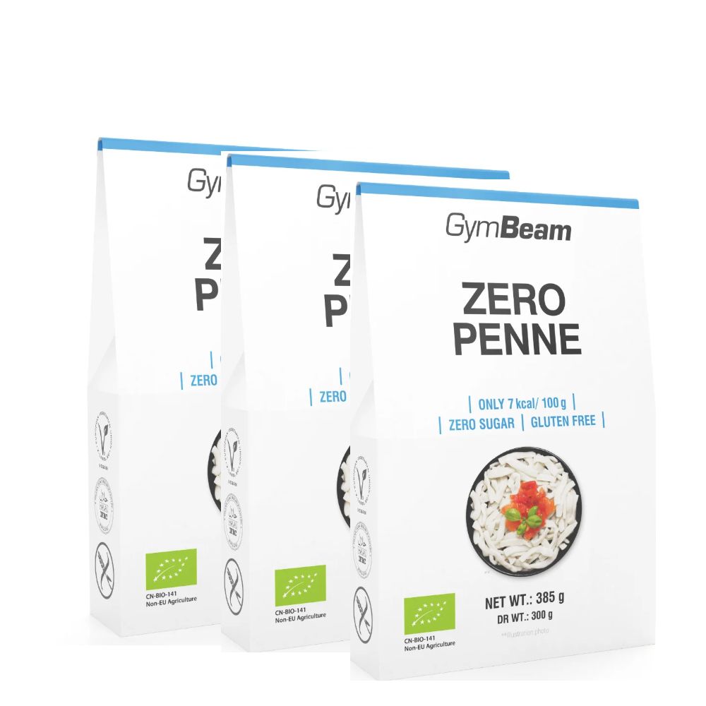 GYMBEAM - BIO ZERO PENNE - 3 X 385 G