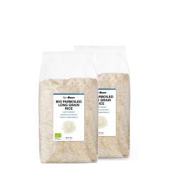 GYMBEAM - BIO PARBOILED - HOSSZÚSZEMŰ RIZS - 2 X 500 G