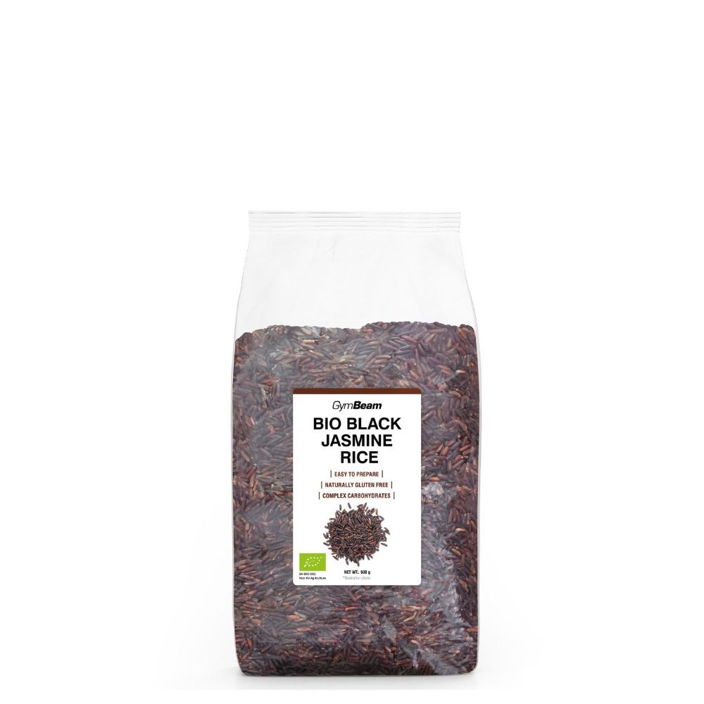 GYMBEAM - BIO FEKETE JÁZMIRIZS - HÁNTOLATLAN - 500 G 