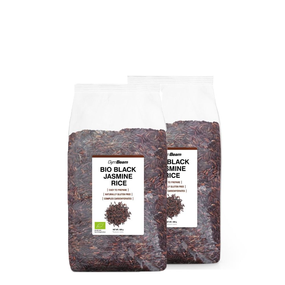 GYMBEAM - BIO FEKETE JÁZMIRIZS - HÁNTOLATLAN - 2 X 500 G