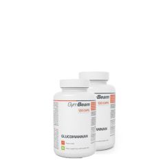 GYMBEAM - GLUCOMANNAN DIETARY FIBER - GLÜKOMANNÁN ÉLELMI ROST - 2  X 120 TABLETTA