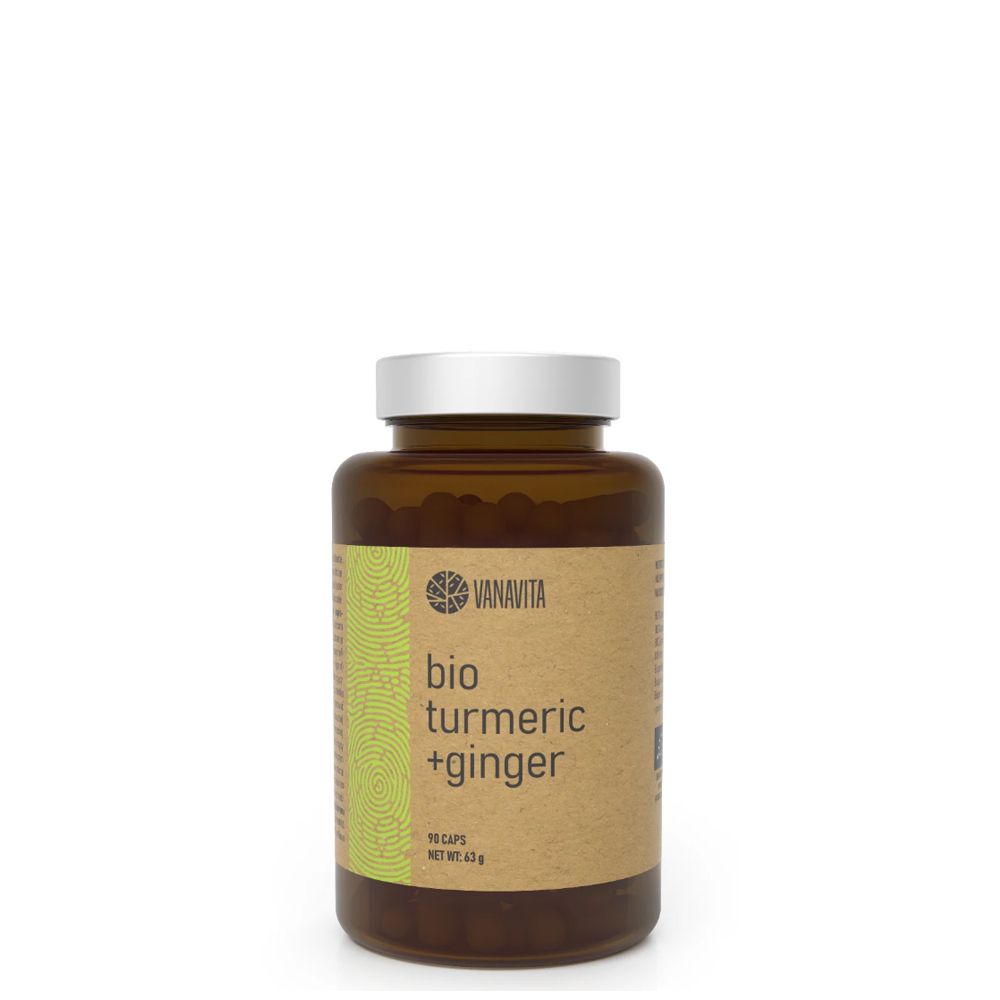 VANAVITA - BIO KURKUMA + GYÖMBÉR - 90 KAPSZULA