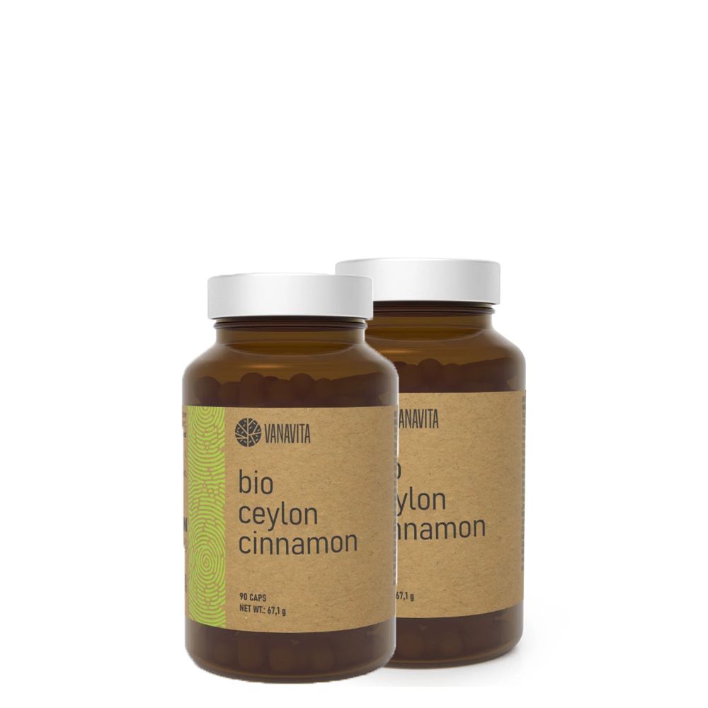 VANAVITA - BIO CEYLONI FAHÉJ - 2 X 90 KAPSZULA