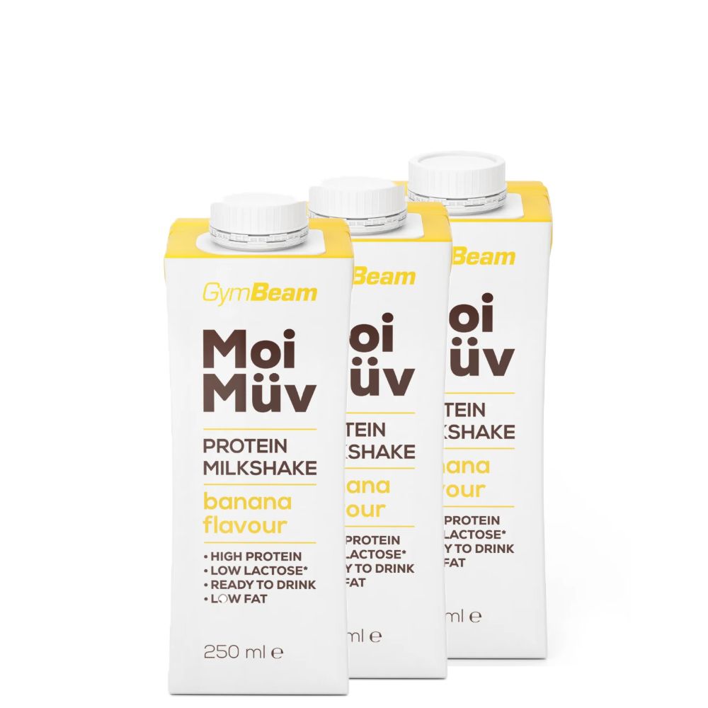 GYMBEAM - MOIMÜV PROTEIN MILKSHAKE - 3 x 250 ML