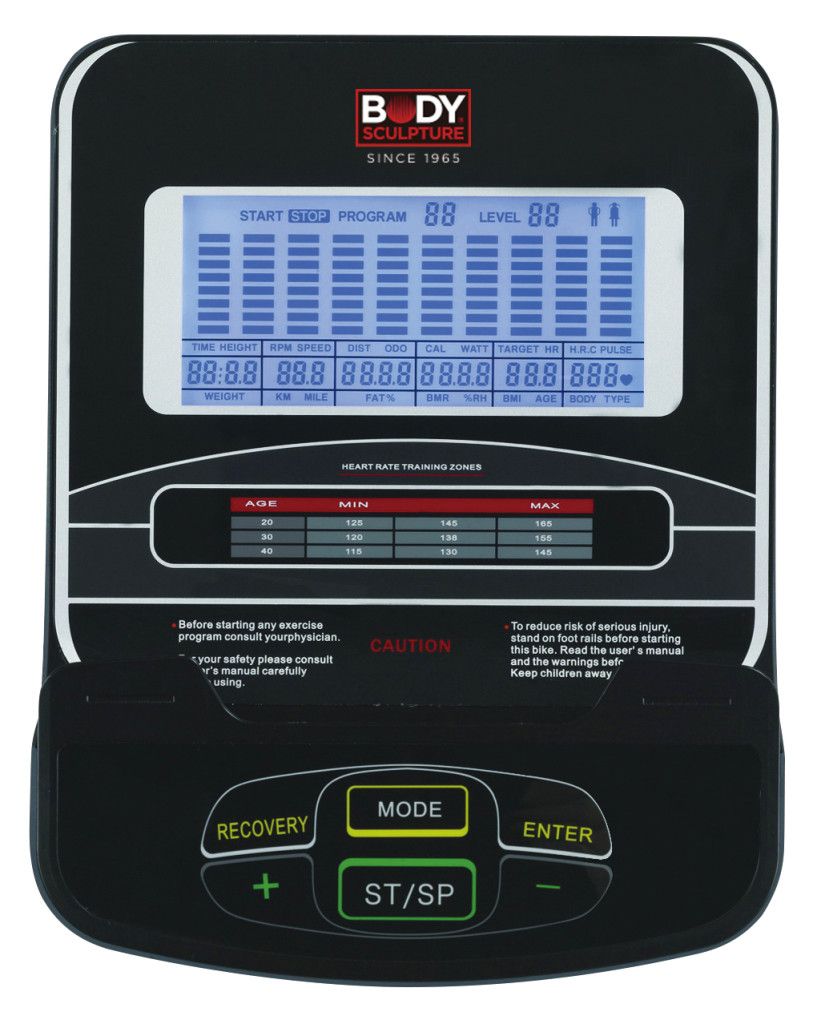 BODY SCULPTURE - SMART MÁGNESFÉKES SZOBAKERÉKPÁR - 120 KG TERHELHETŐSÉG