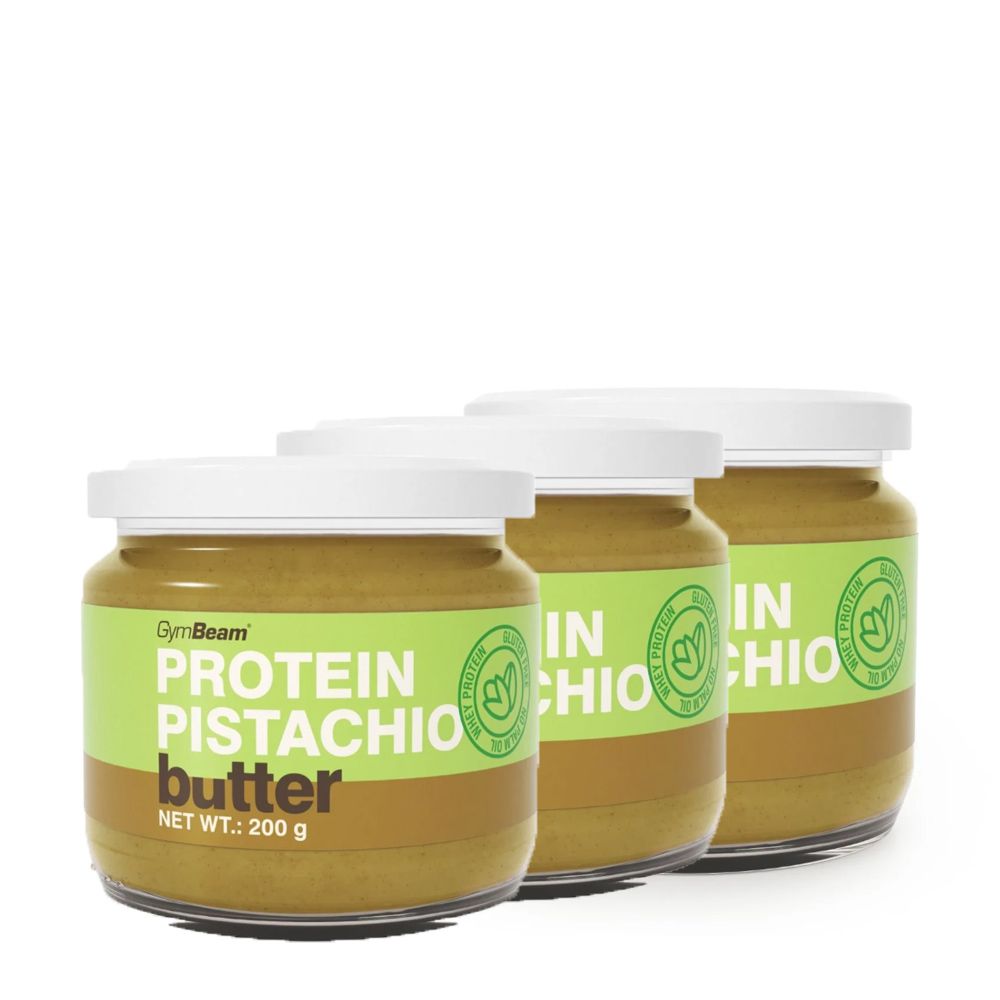 GYMBEAM - FEHÉRJÉS PISZTÁCIAVAJ - 3 X 200 G