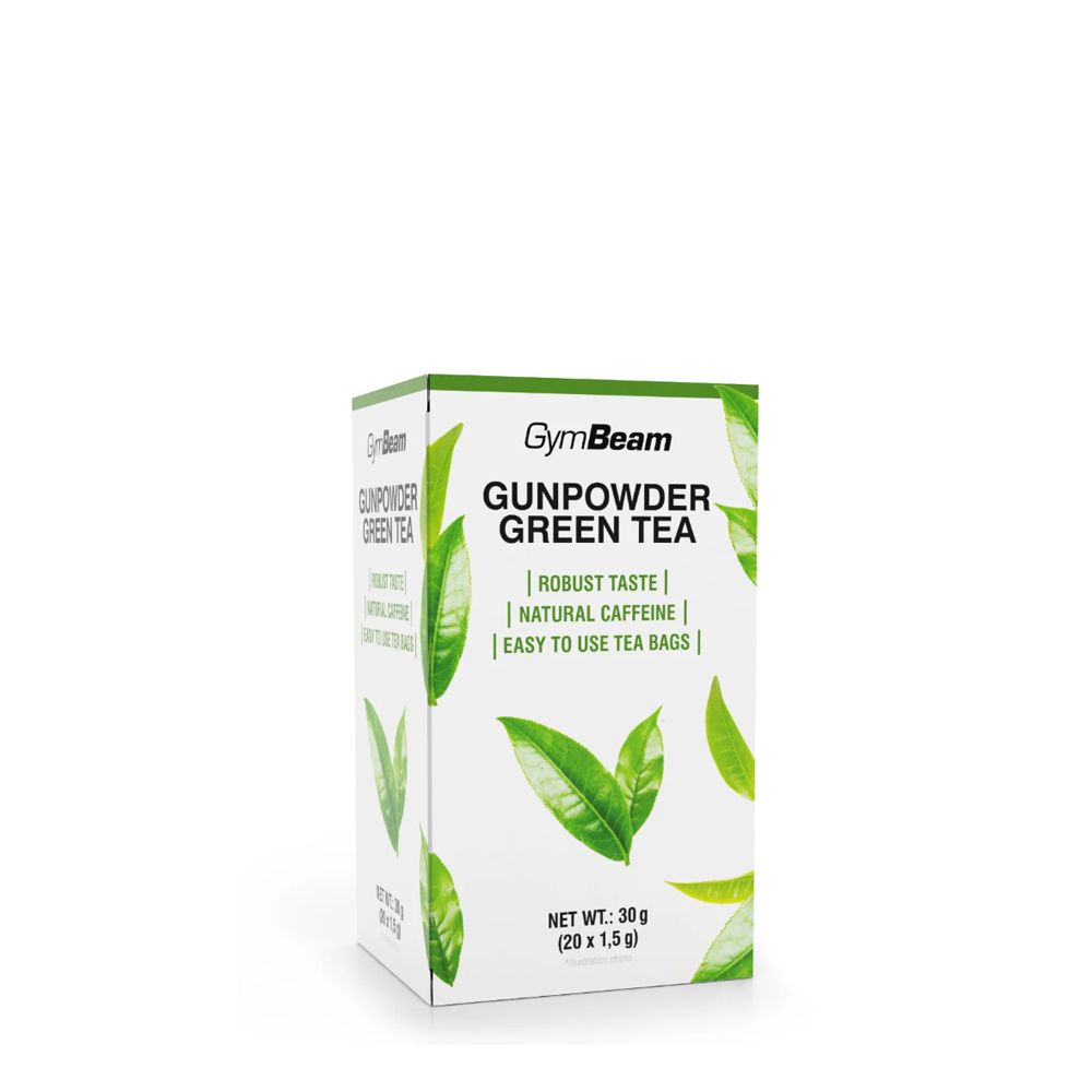 GYMBEAM - GUNPOWDER ZÖLD TEA - 20 X 1,5 G 