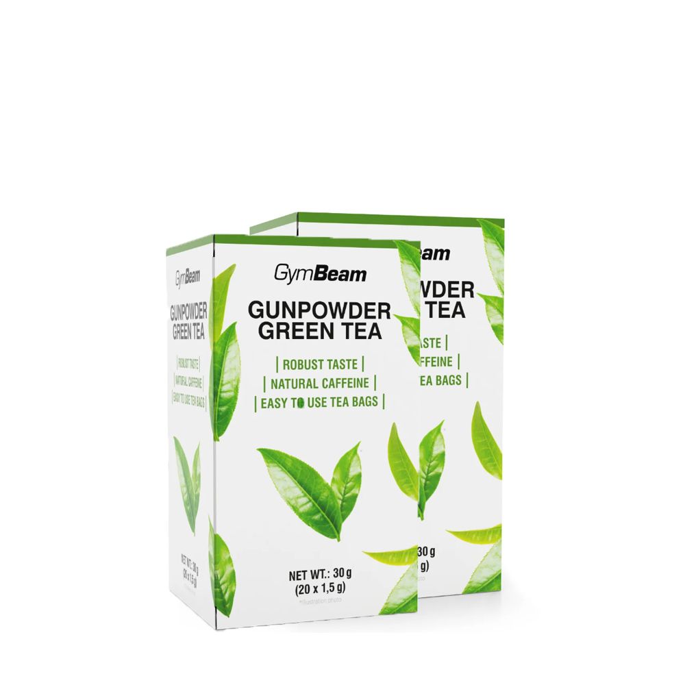 GYMBEAM - GUNPOWDER ZÖLD TEA - 40 X 1,5 G