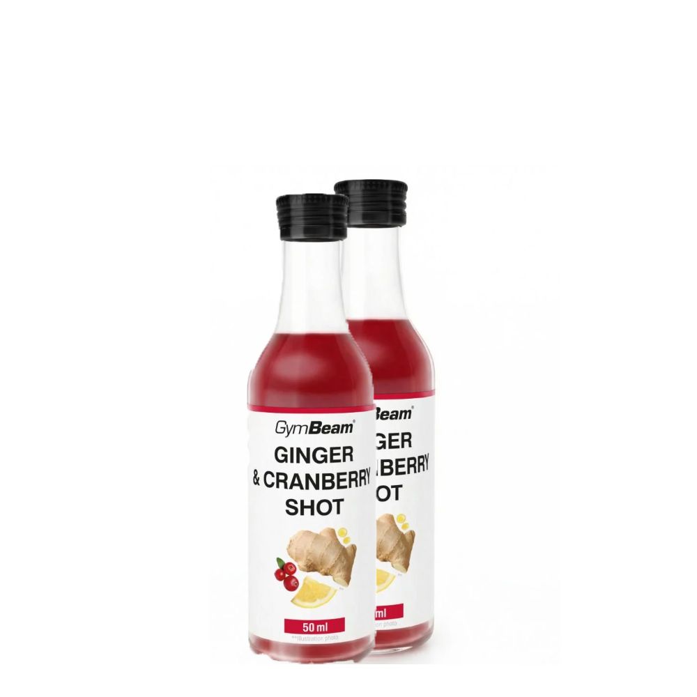 GYMBEAM - GINGER & CRANBERRY SHOT - 2 X 50 ML