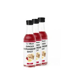 GYMBEAM - GINGER & CRANBERRY SHOT - 3 X 50 ML