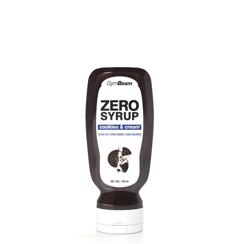 GYMBEAM - ZERO COOKIES & CREAM SZIRUP - 320 ML