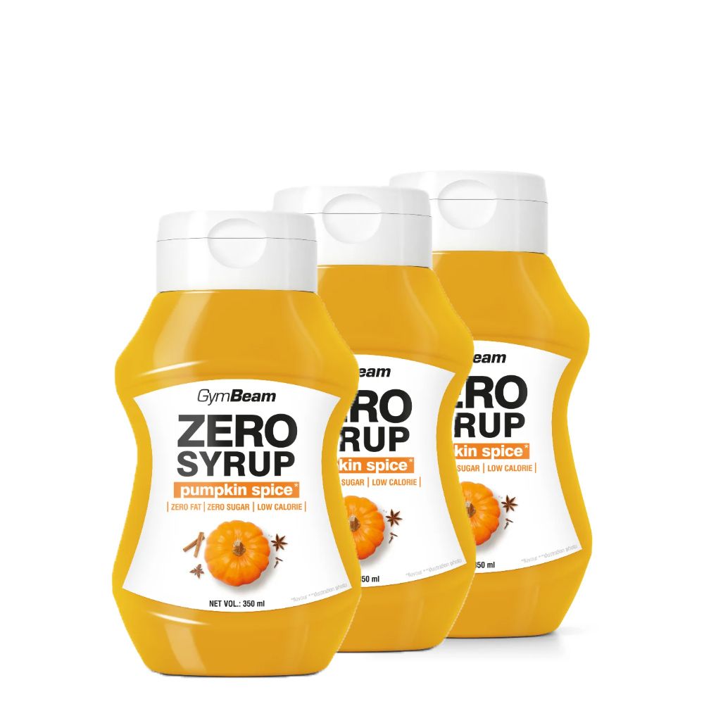 GYMBEAM - ZERO PUMPKIN SPICE SZIRUP - 3 X 350 ML