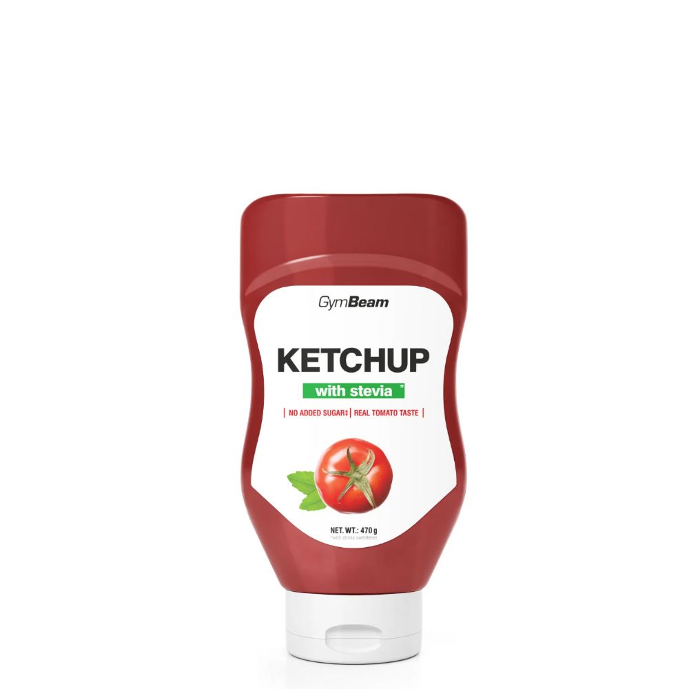 GYMBEAM - SZTÍVIÁVAL ÉDESÍTETT KETCHUP - 470 ML