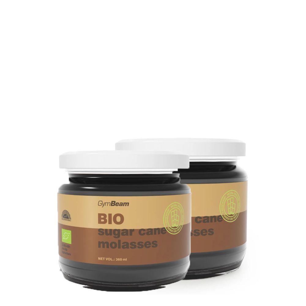 GYMBEAM - BIO CUKORNÁD MELASZ - 2 X 360 ML