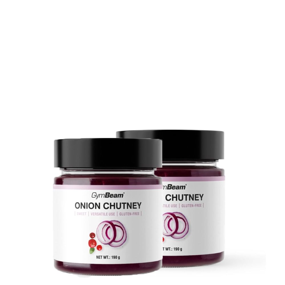 GYMBEAM - HAGYMACHUTNEY -2 X  190 G