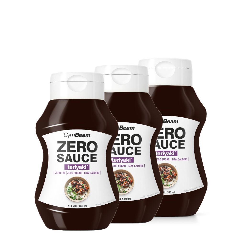 GYMBEAM - ZERO TERIYAKI SZÓSZ - 3 X 350 ML