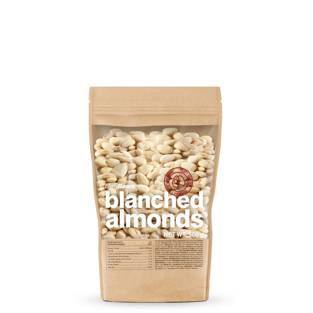 GYMBEAM - BLANSÍROZOTT MANDULA - 500 G