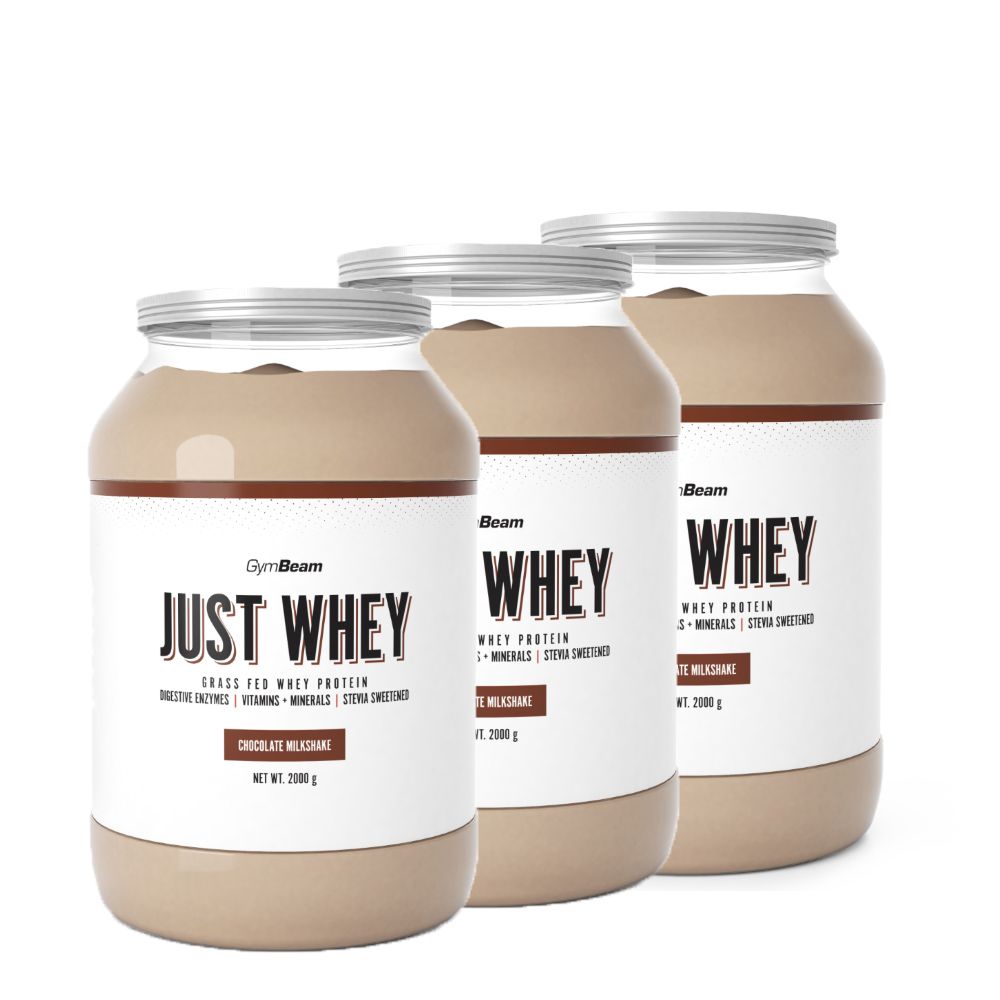 GYMBEAM - JUST WHEY GRASS-FED PROTEIN - 3 x 2000 G