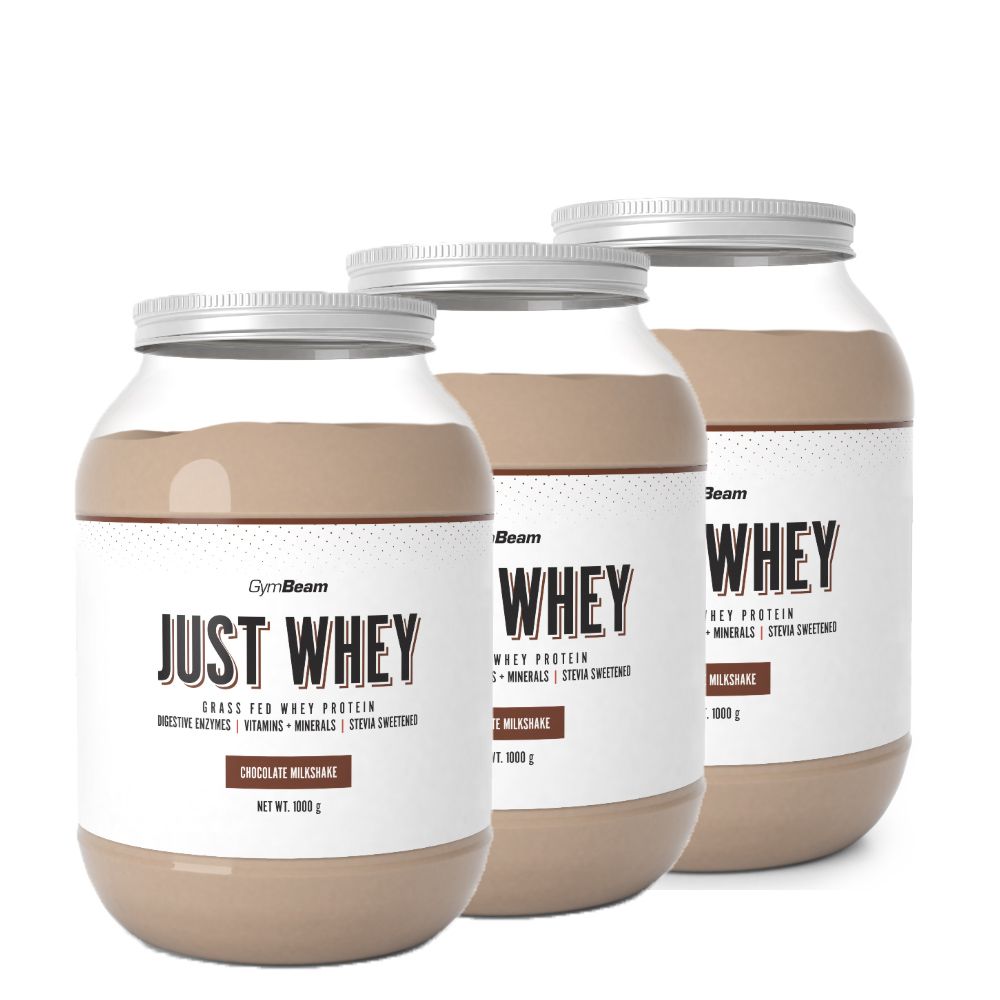 GYMBEAM - JUST WHEY GRASS-FED PROTEIN - 3 x 1000 G