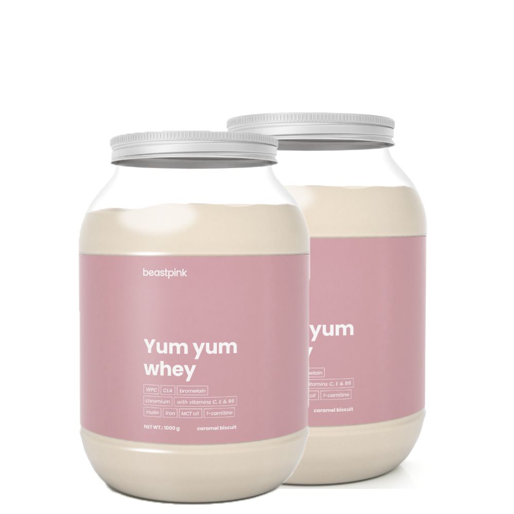 BEAST PINK - YUM YUM WHEY - 2 x 1000 G