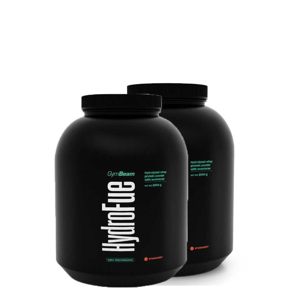 GYMBEAM - HYDROFUE - HYDROLIZED WHEY PROTEIN - 2 x 2000 G