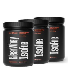 GYMBEAM - CLEAR WHEY ISOFUE - 3 x 500 G
