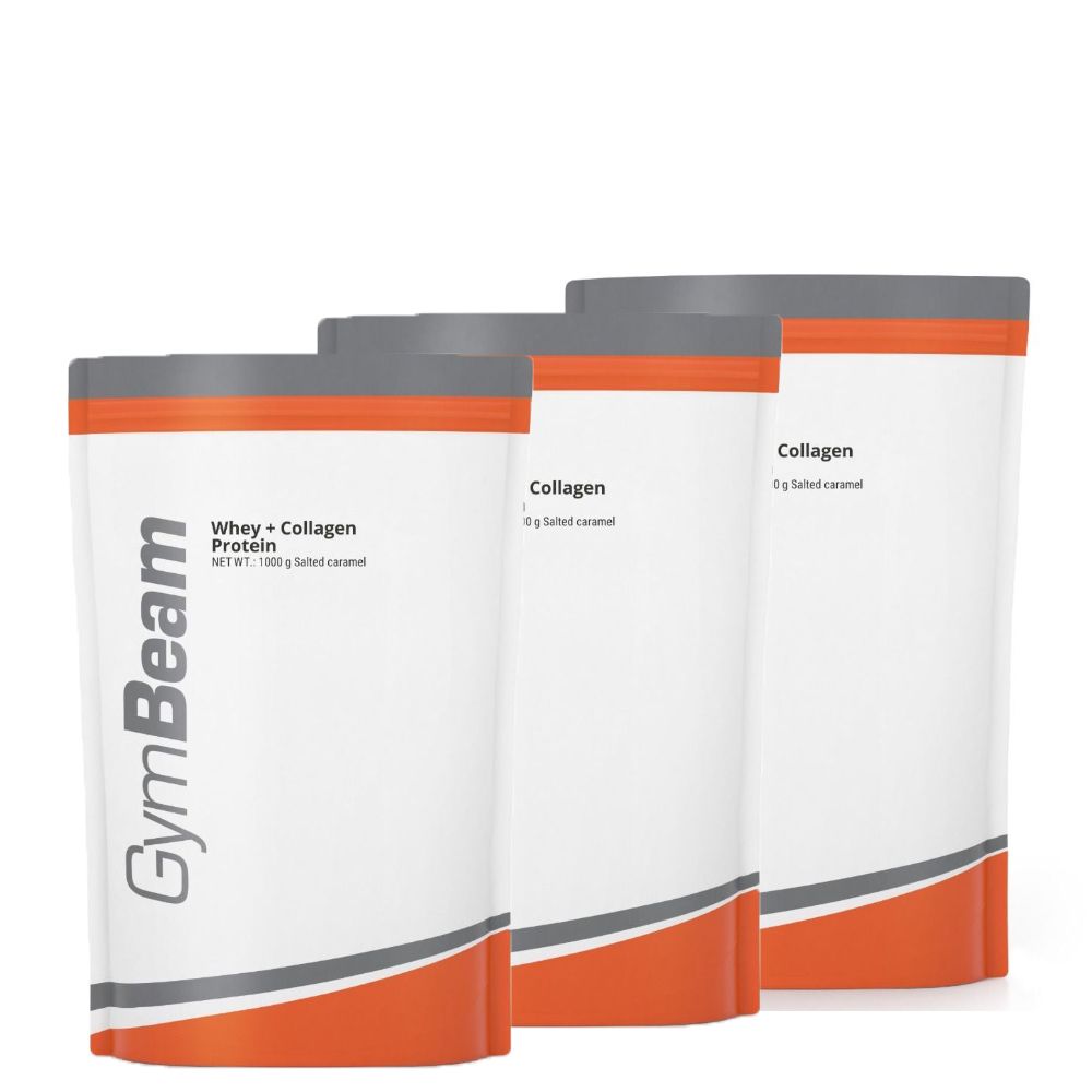 GYMBEAM - WHEY + COLLAGEN PROTEIN - 3 x 1000 G