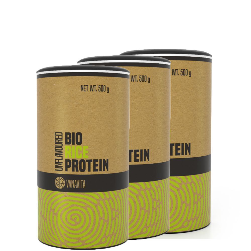 VANAVITA - BIO RIZSFEHÉRJE - 3 x 500 G