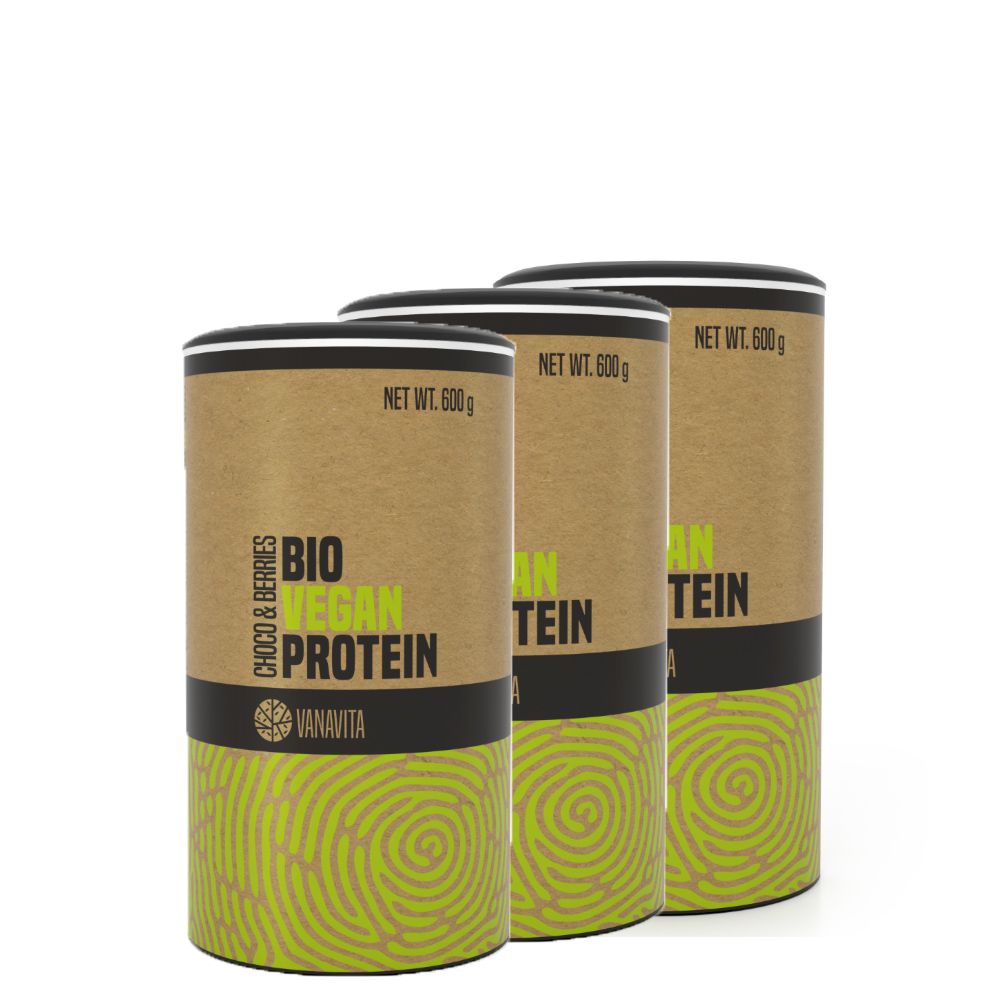 VANAVITA - BIO VEGAN PROTEIN - 3 x 600 G