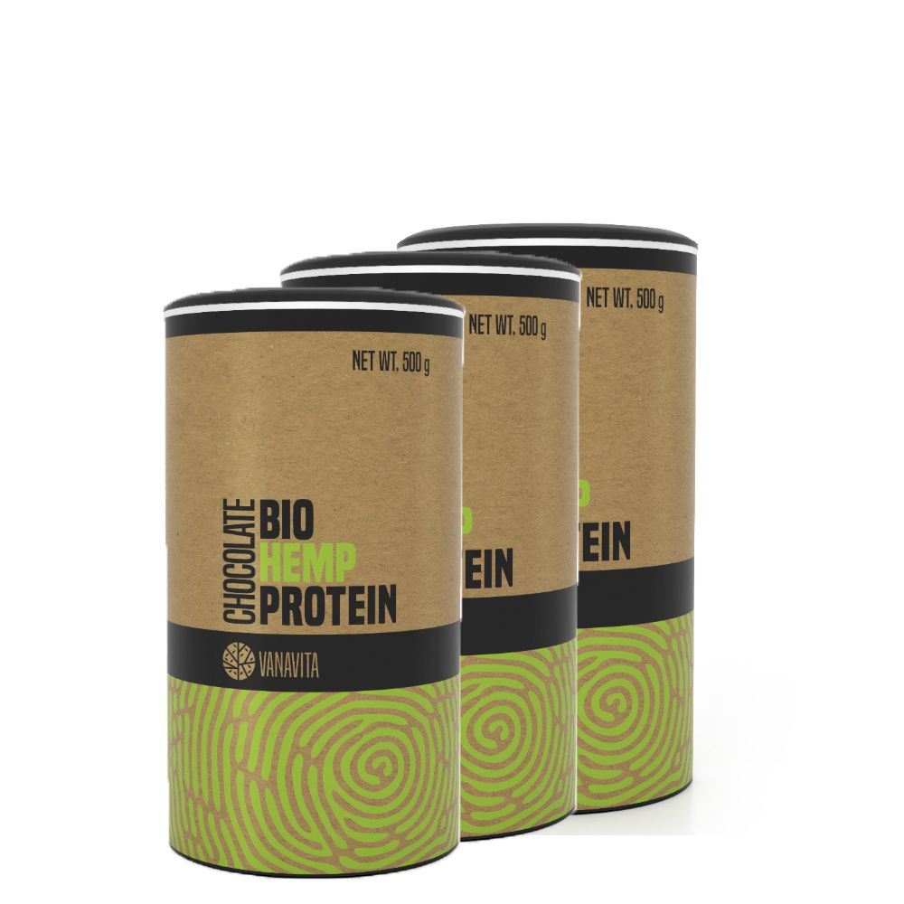 VANAVITA - BIO KENDERFEHÉRJE - 3 x 500 G