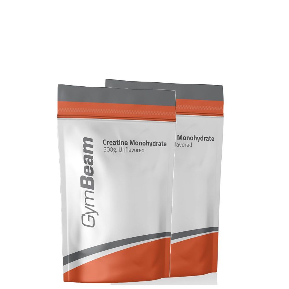 GYMBEAM - 100 % KREATIN - MONOHIDRÁT - 2 x 500 G