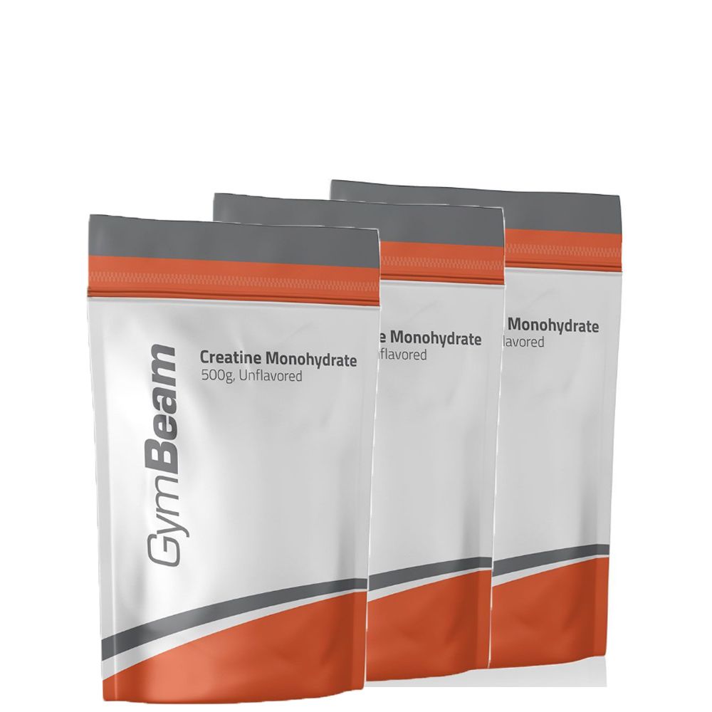 GYMBEAM - 100 % KREATIN - MONOHIDRÁT -  3 X 750 G