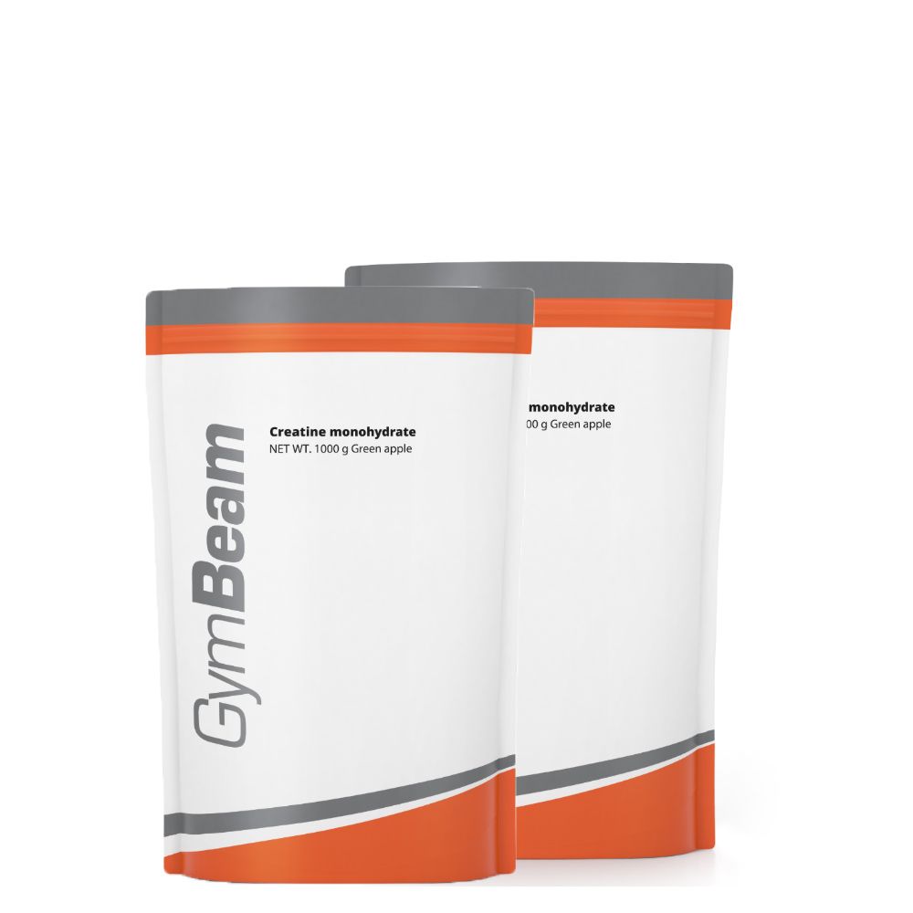 GYMBEAM - 100 % KREATIN - MONOHIDRÁT - 2 X 1000 G
