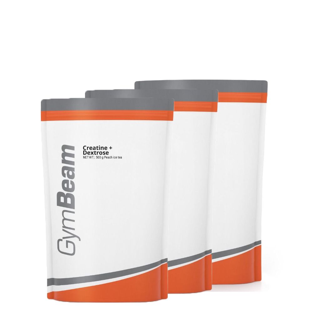GYMBEAM - KREATIN + DEXTRÓZ - 3 x 1000 G
