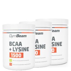 GYMBEAM - BCAA 1500 + LIZIN - 3 x 300 TABLETTA