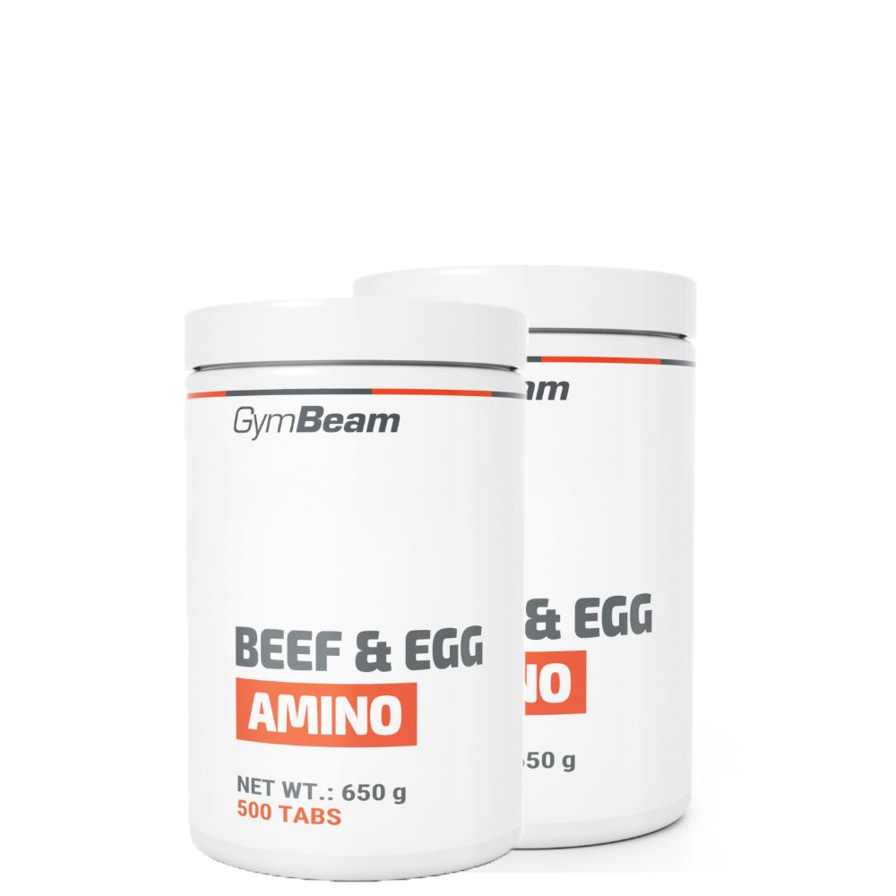 GYMBEAM - BEEF & EGG - 2 x 500 TABLETTA