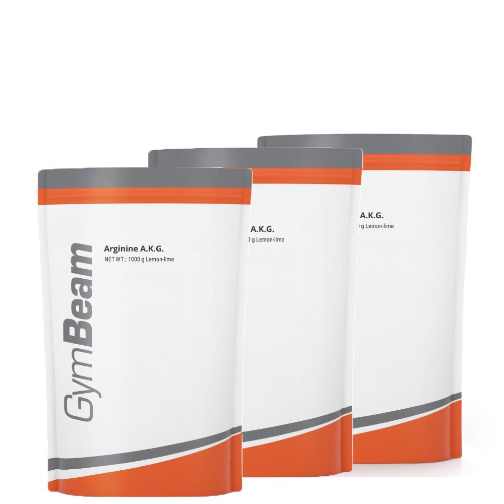 GYMBEAM - ARGININE A.K.G. - CITROM LIME ÍZ - 3 X 1000 G