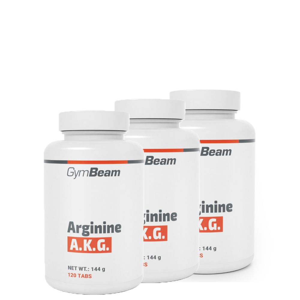 GYMBEAM - ARGININE A.K.G. - 3 X 120 KAPSZULA