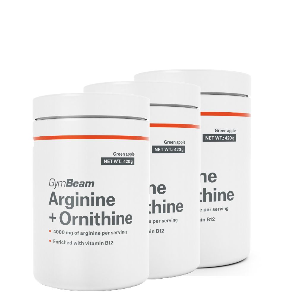 GYMBEAM - ARGININ + ORNITIN - 3 x 420 G