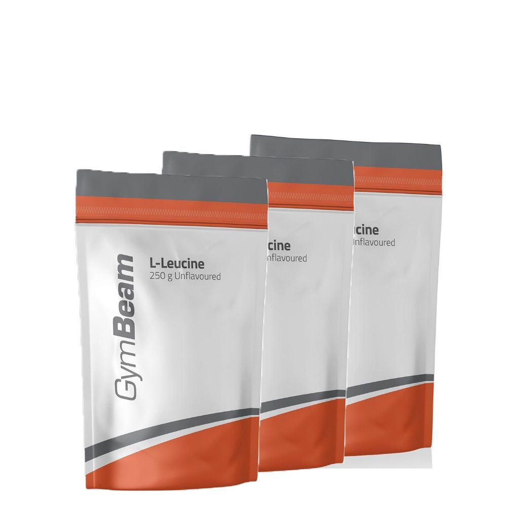 GYMBEAM - L-LEUCIN POR - ÍZESÍTETLEN - 3 X 250 G