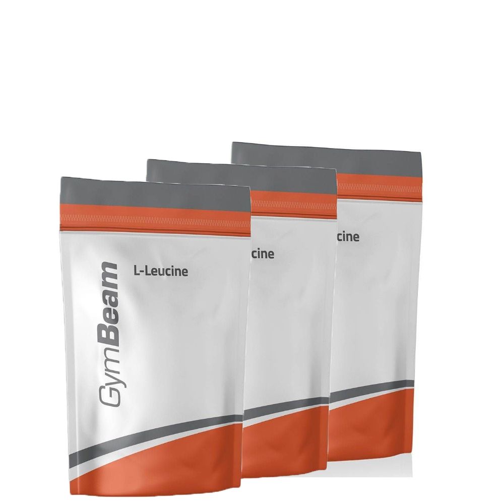 GYMBEAM - L-LEUCIN POR - ÍZESÍTETLEN - 3 X 500 G