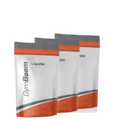GYMBEAM - L-LEUCIN POR - ÍZESÍTETLEN - 3 X 500 G