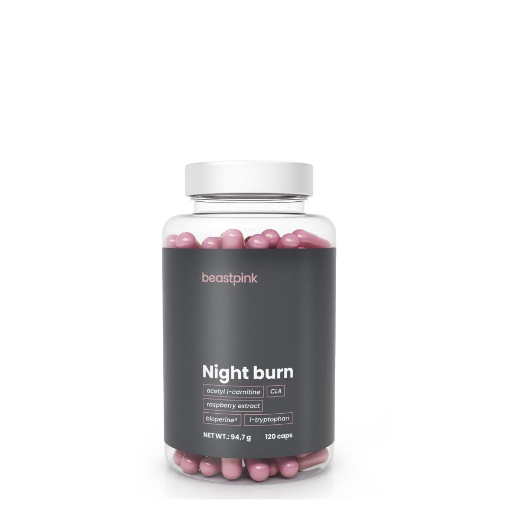 BEAST PINK - NIGHT BURN - 120 KAPSZULA