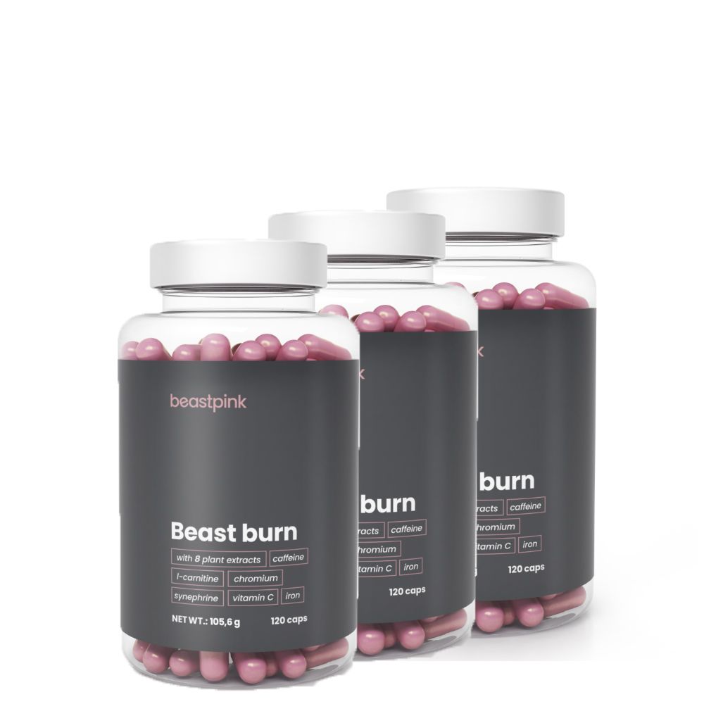BEAST PINK - BEAST BURN - 3 X 120 KAPSZULA