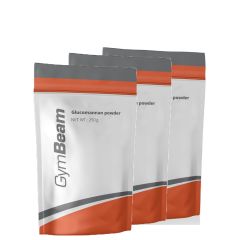 GYMBEAM - GLUCOMANNA  POWDER - 3 X 250 G