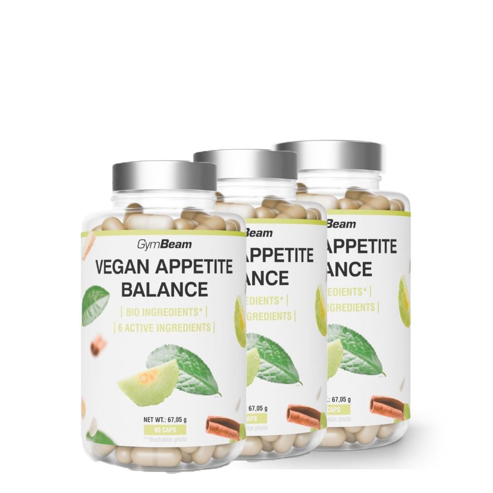 GYMBEAM - VEGAN APPETITE BALANCE - 3 X  90 KAPSZULA